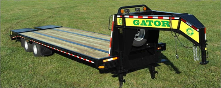 GOOSENECK TRAILER 30ft tandem dual - all heavy-duty equipment trailers special priced  Greene County,  North Carolina
