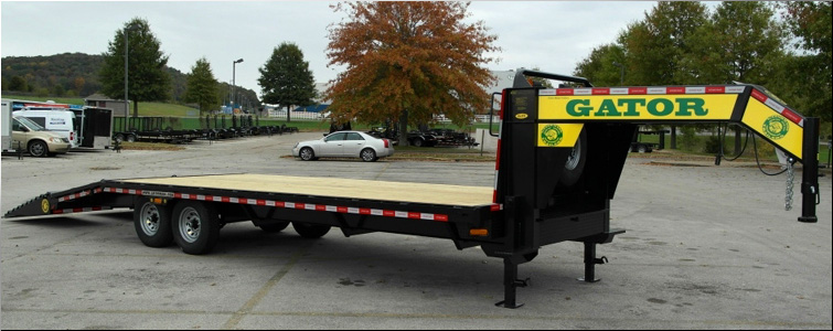 Gooseneck flat bed trailer for sale14k  Greene County, North Carolina